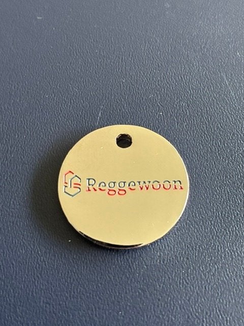 winkelwagenmuntje Reggewoon, Verzamelen, Winkelwagenmuntjes, Ophalen of Verzenden