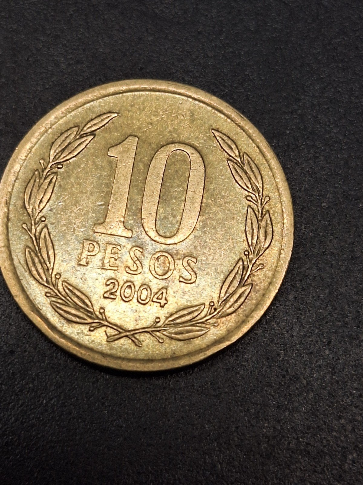 Chili 10 pesos 2004, Ophalen of Verzenden, Zuid-Amerika