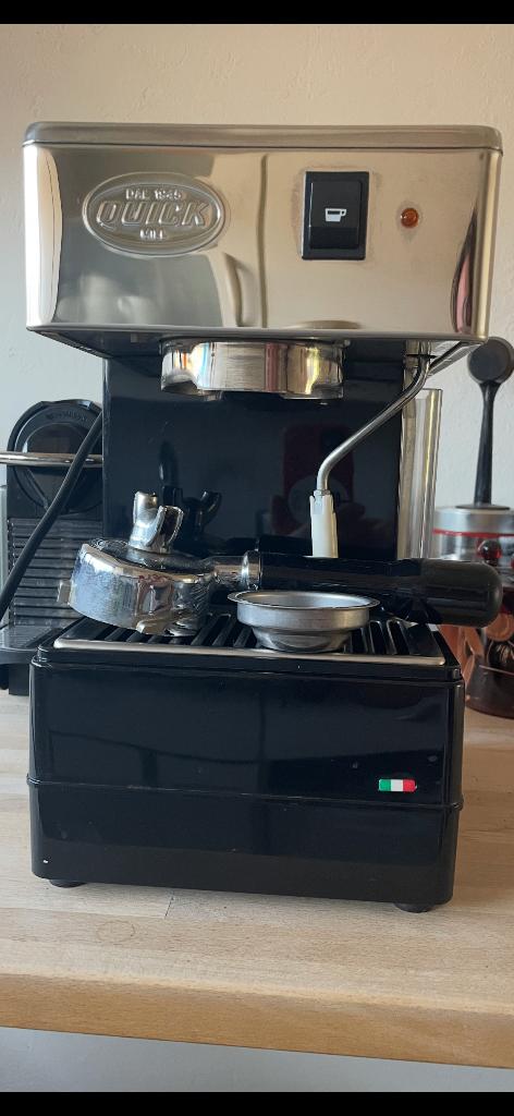 Quickmill 820 espresso apparaat, Ophalen, Zwart, Overige merken, Overige typen