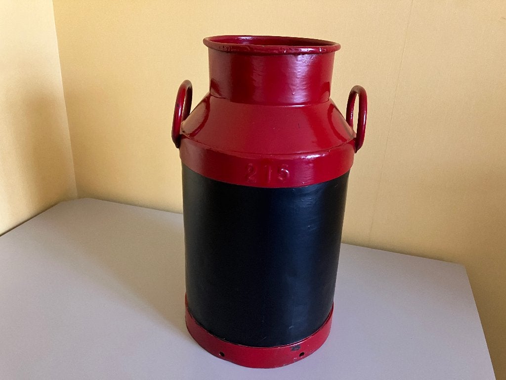 Authentieke metalen melkbus 40 liter, Ophalen, Zo goed als nieuw