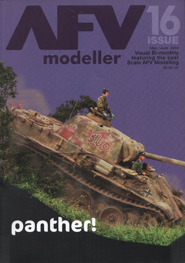 AFV Modeller magazine No 16 panther special, Ophalen of Verzenden, 1:32 tot 1:50, Auto, Overige merken