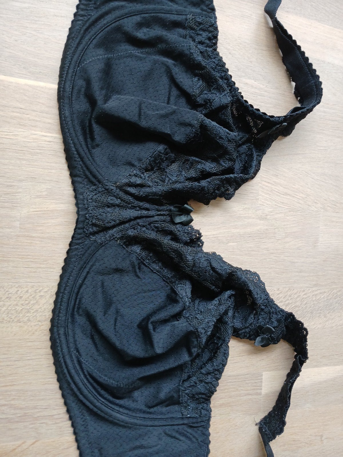 Zwarte Plaisir BH - Maat 105E, Plaisir, Ophalen of Verzenden, Zwart, BH