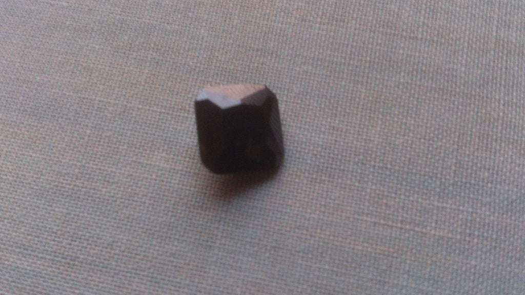 Zwart melano steentje voor de square ring, Overige materialen, Zwart, Nieuw, Ophalen of Verzenden