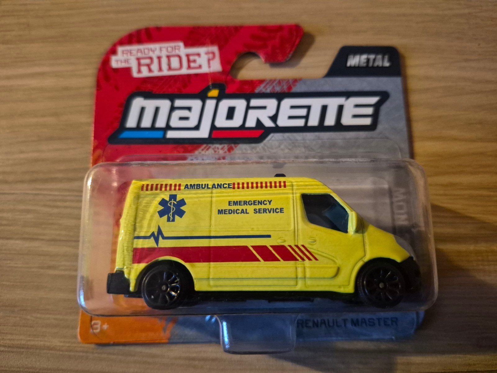 Renault Master Emergency Medical Service 1:64 (Majorette), Ophalen of Verzenden, Nieuw, Auto