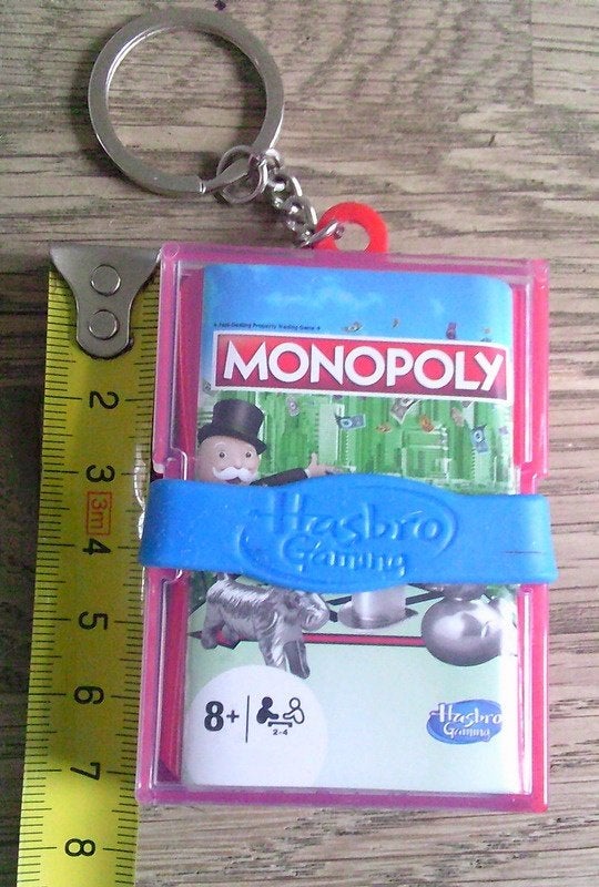 Hasbro Monopoly mini spel handig voor onderweg, Ophalen of Verzenden, Zo goed als nieuw, Overige typen