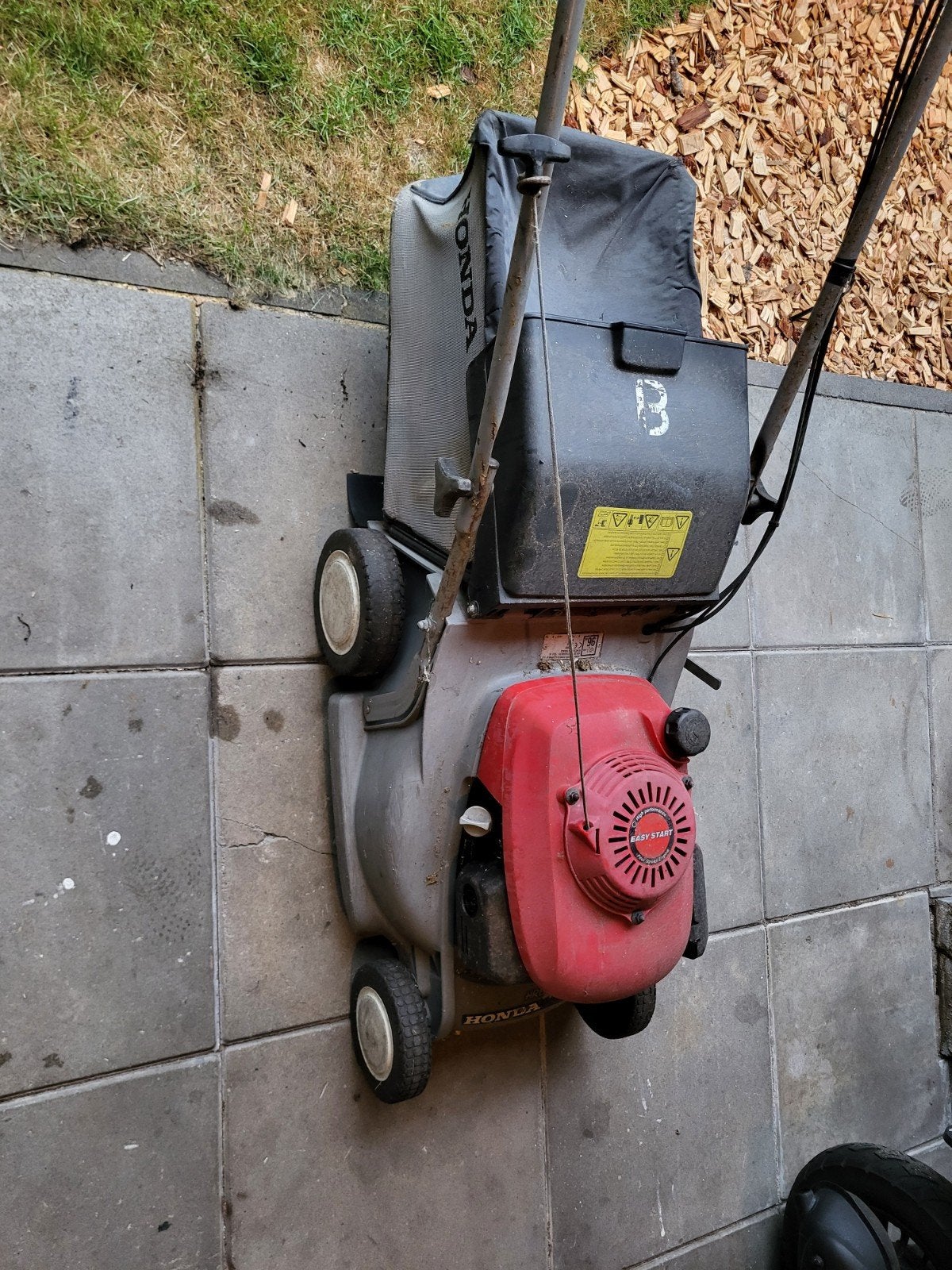 Honda benzine grasmaaier HRB 425C, Ophalen, Gebruikt, Opvangbak, Benzine-grasmaaier