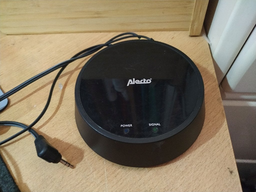 Alecto dss-80 transmitter voor draadloze speakerset, Audio, Tv en Foto, Luidsprekers, Overige merken, Gebruikt, Ophalen of Verzenden