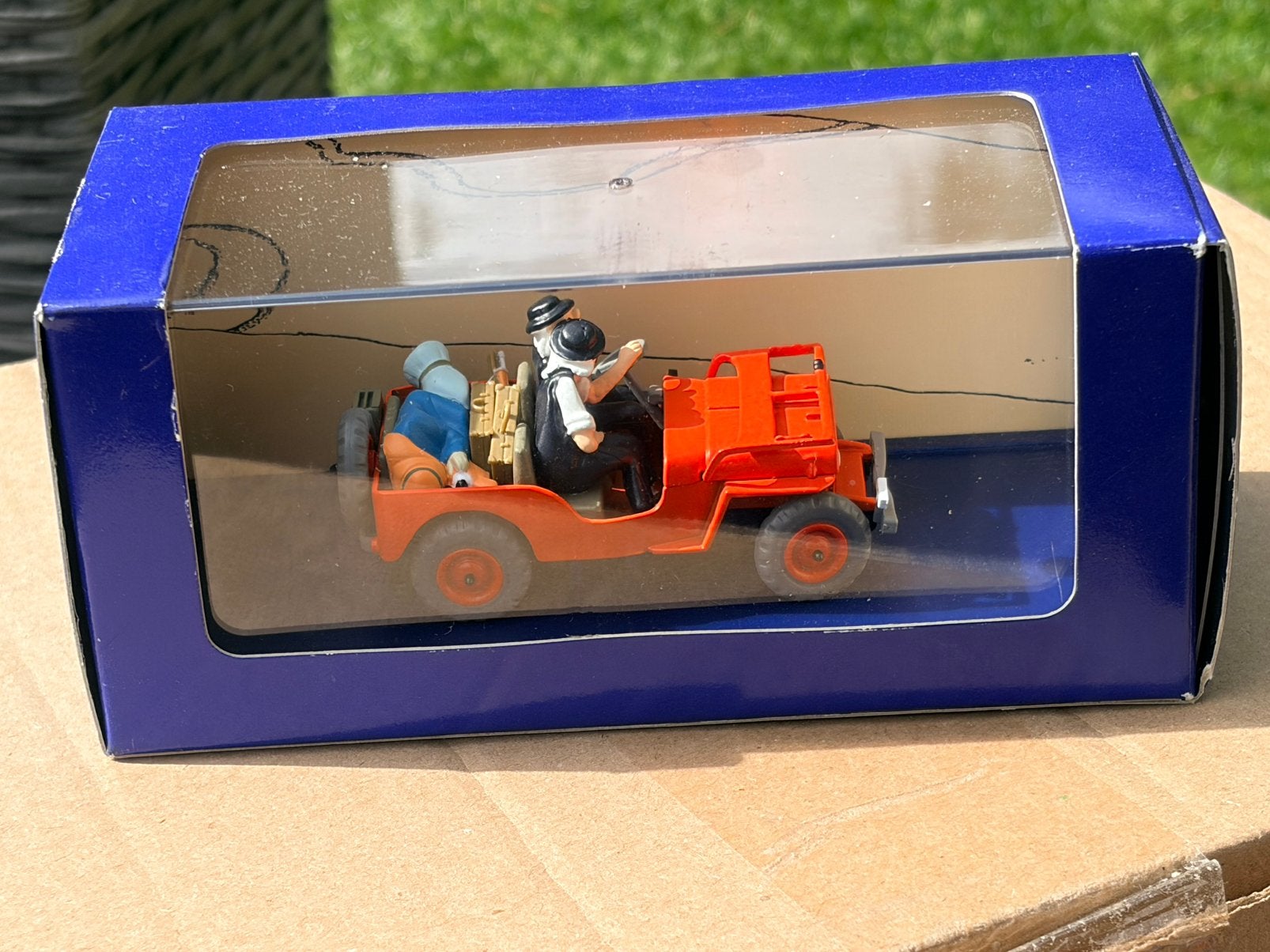 Kuifje in de Auto-Jeep uit Het Zwarte Goud/Atlas/Moulinsart, Ophalen of Verzenden, Zo goed als nieuw, Overige merken