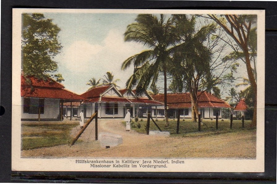 Ned Indië Salatiga Hospital missionaris Kabelitz (ni1-18), Verzamelen, Ophalen, Voor 1920, Buiten Europa