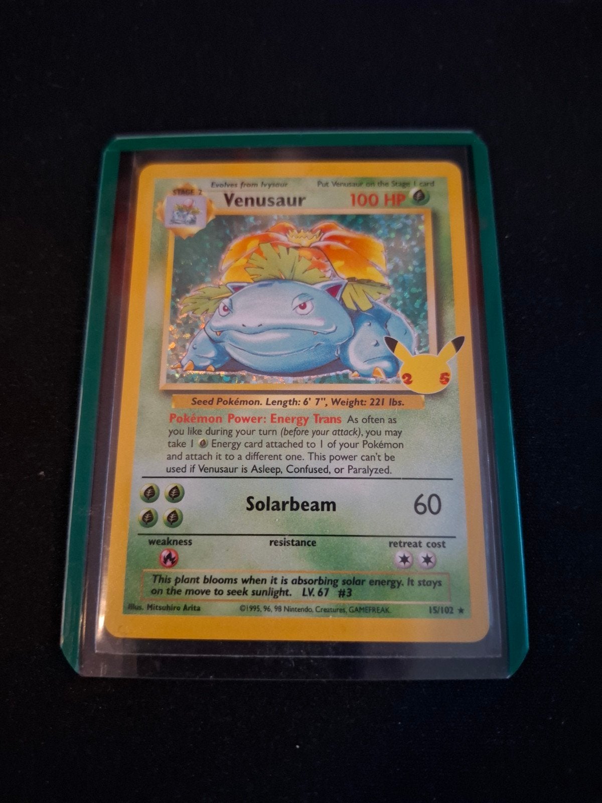Pokémon Venusaue Celebrations Kaart, Ophalen, Nieuw, Losse kaart, Foil