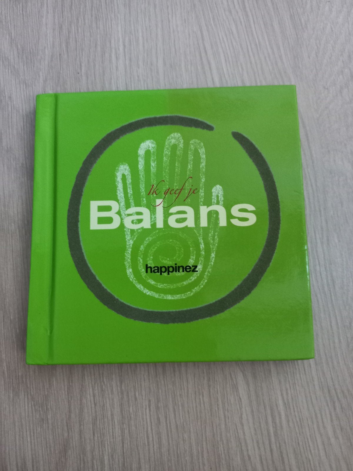 Ik geef je balans - Happinez cadeau boekje, Boeken, Ophalen of Verzenden, Zo goed als nieuw, Spiritualiteit algemeen, Overige typen