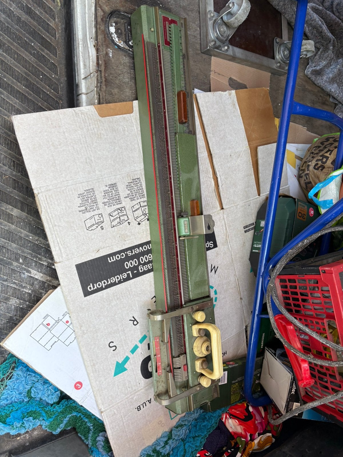 PASSAP M-201 – vintage Zwitserse breimachine, Ophalen of Verzenden, Zo goed als nieuw, Breien, Machine