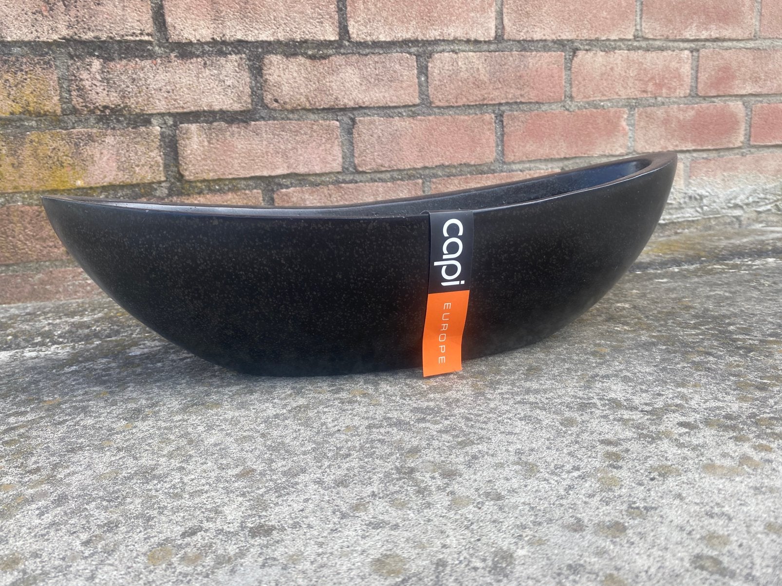 Capi bloempot vorm schuitje, Kunststof, Minder dan 30 cm, Rond, Ophalen of Verzenden