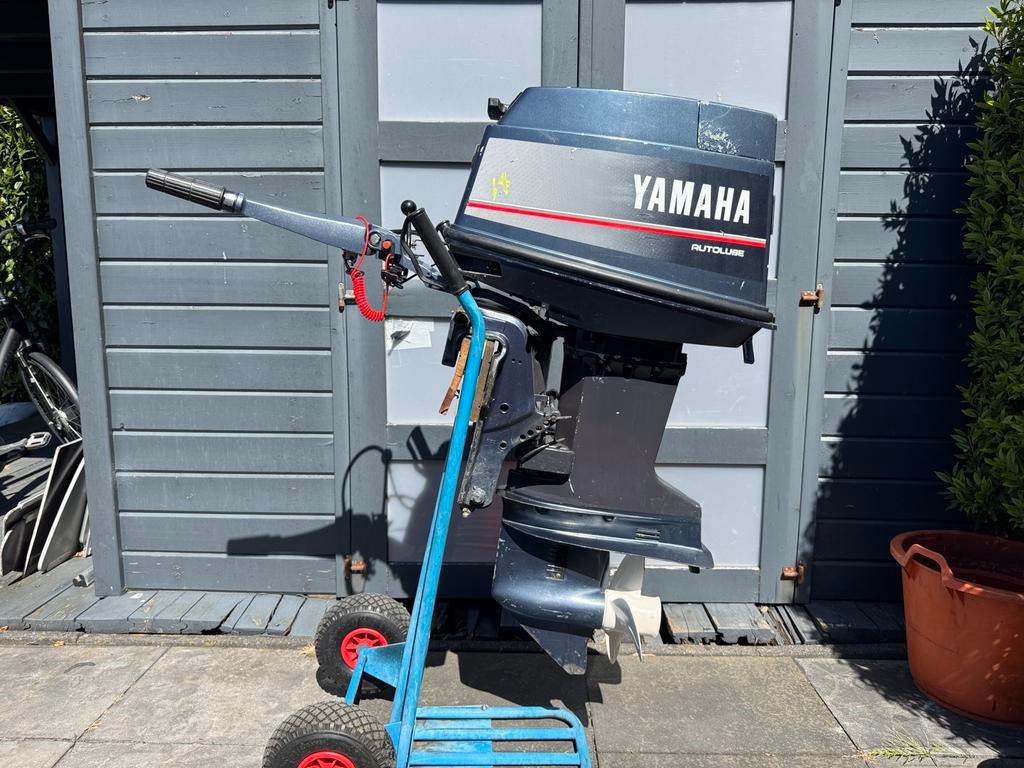Yamaha 50pk 2takt kortstaart Autolube, Watersport en Boten, Buiten- en Binnenboordmotoren, Ophalen, Zo goed als nieuw, 30 pk of meer