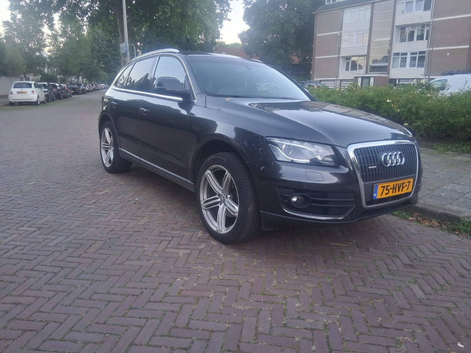 Audi Q5 2.0 Tfsi Quattro S-tronic 2009 Grijs, Automaat, Origineel Nederlands, Vierwielaandrijving, Particulier