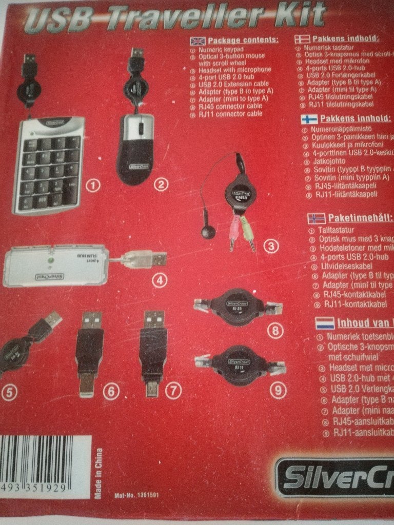 Complete USB set. voor diverse doeleinden geschikt 29 euro, Computers en Software, Overige Computers en Software, Ophalen of Verzenden
