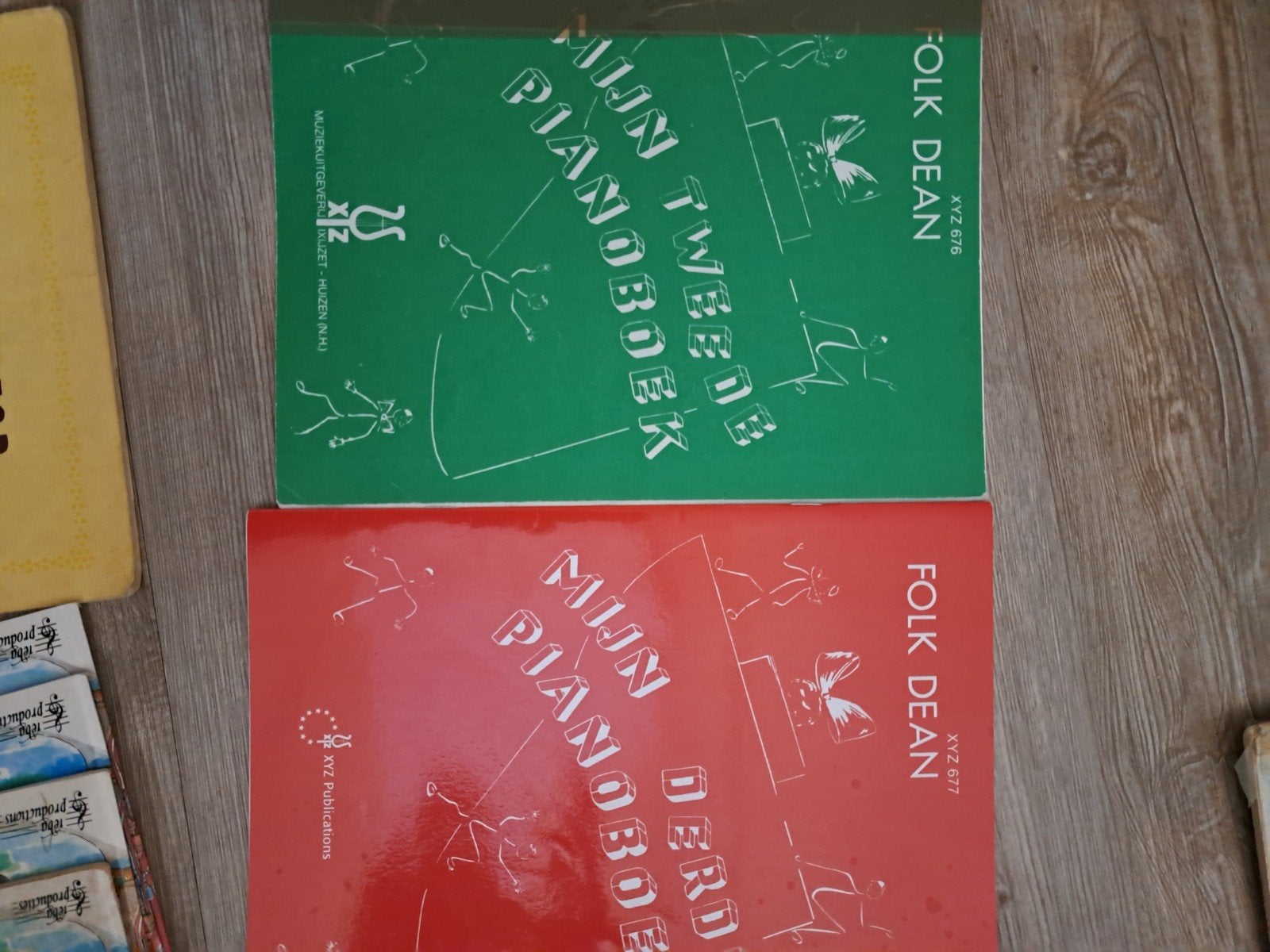 Mijn Tweede en Derde Pianoboek - Folk Dean (XYZ), Gebruikt, Overige genres, Les of Cursus, Ophalen of Verzenden