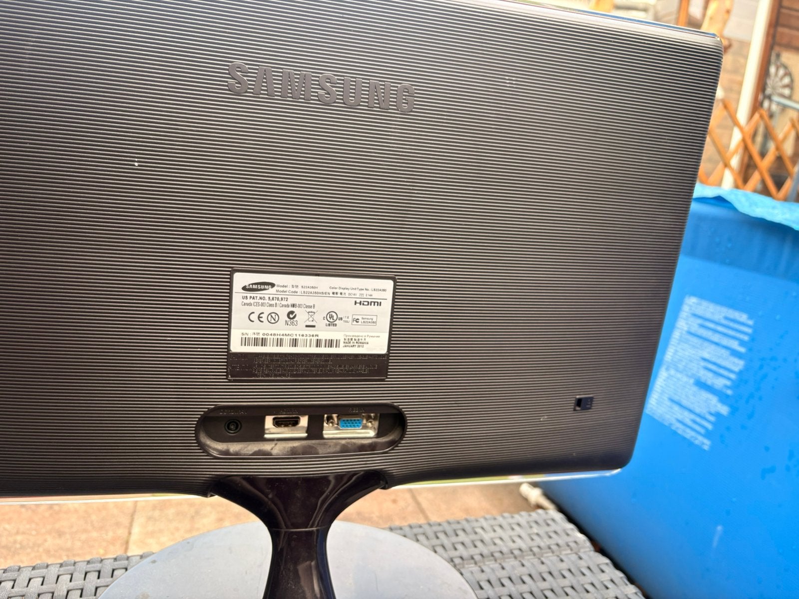 Tv samsung 24 inch, Computers en Software, IPS, Ophalen of Verzenden, Zo goed als nieuw, Quad HD (2K)