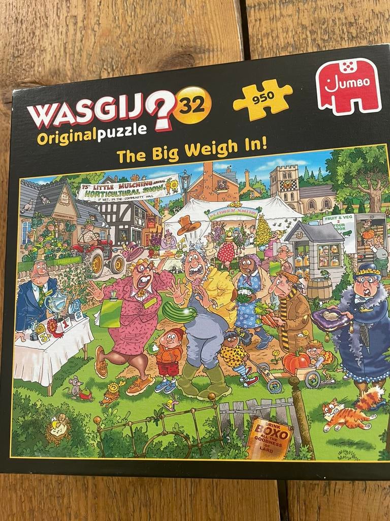 Wasgij puzzel 950, Ophalen, 500 t/m 1500 stukjes, Zo goed als nieuw