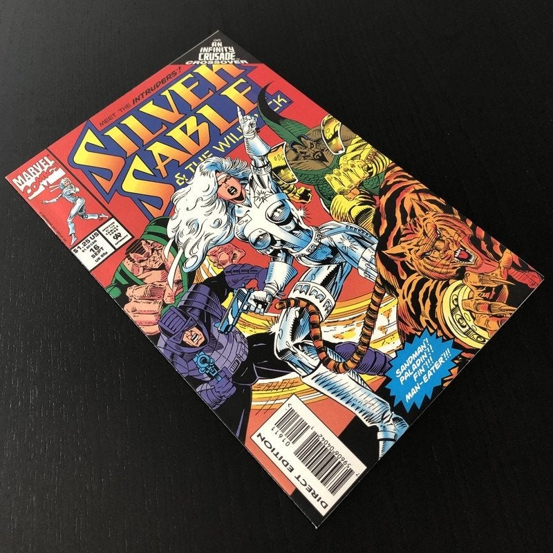 Silver Sable and the Wild Pack Vol.1 #16 (1993) NM- (9.2), Boeken, Strips | Comics, Nieuw, Eén comic, Amerika, Ophalen of Verzenden