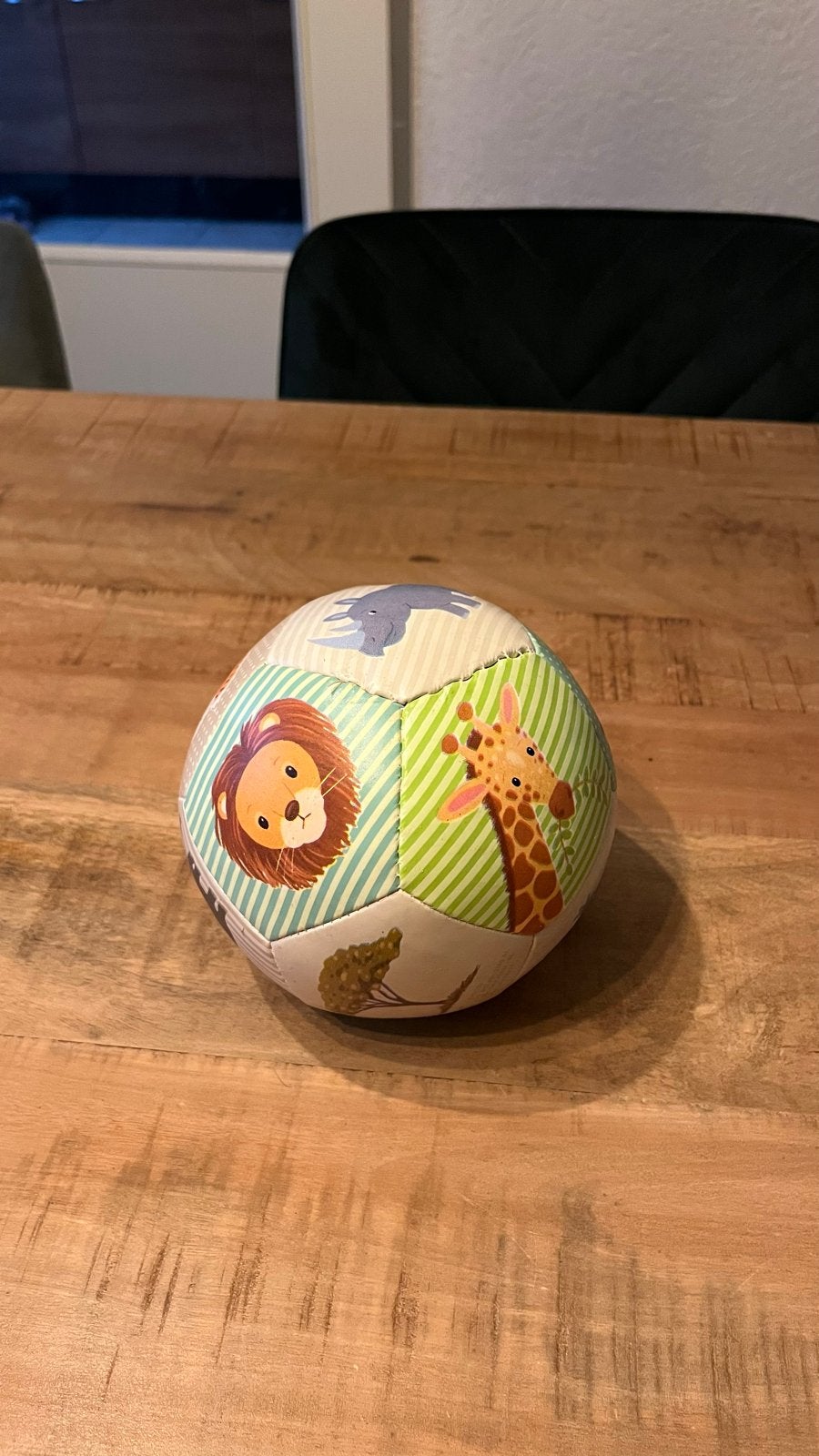 Zachte babybal met dierenprint, Ophalen, Gebruikt, Jongen of Meisje
