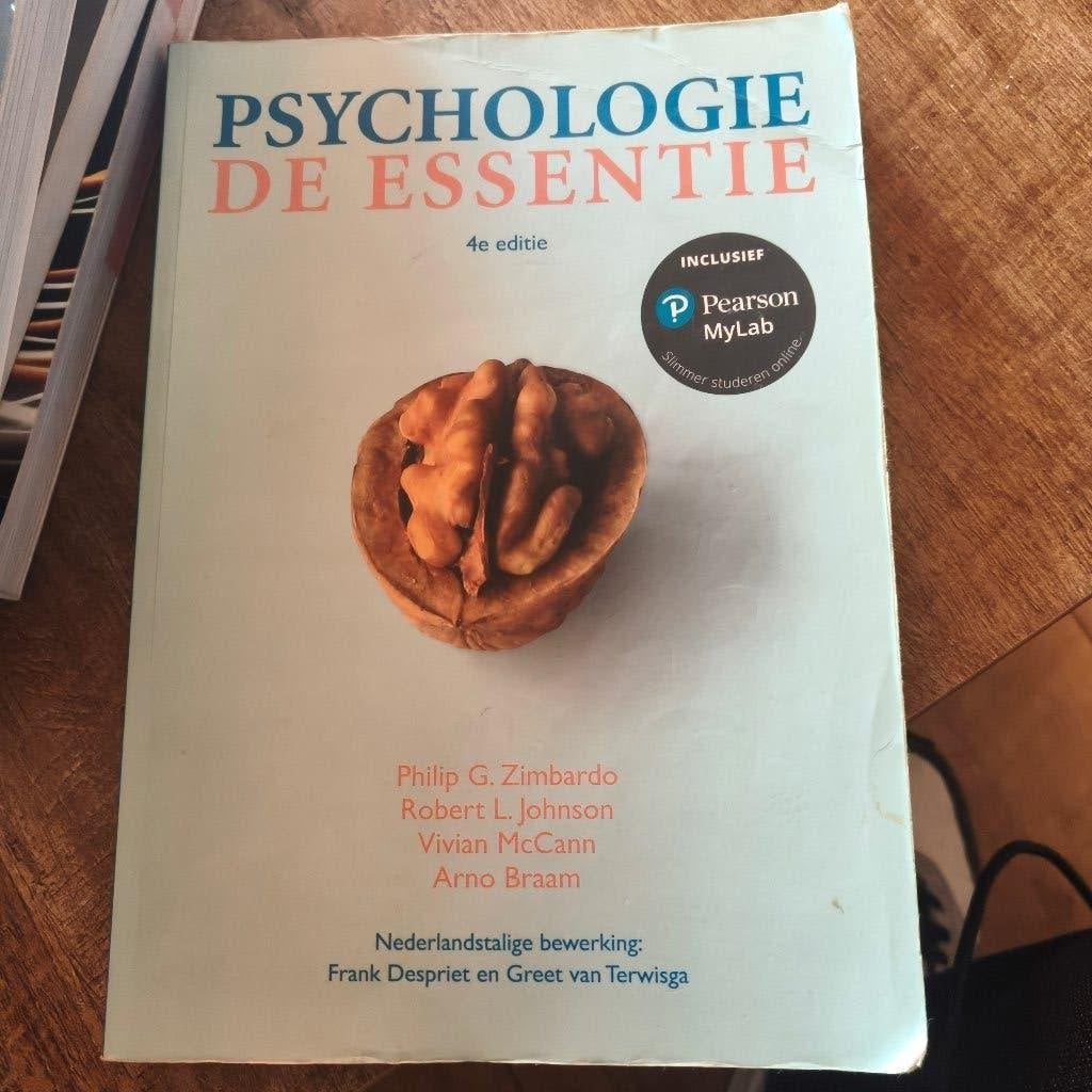 Psychologie de essentie, Gelezen, Pearson, Ophalen of Verzenden, Nederlands