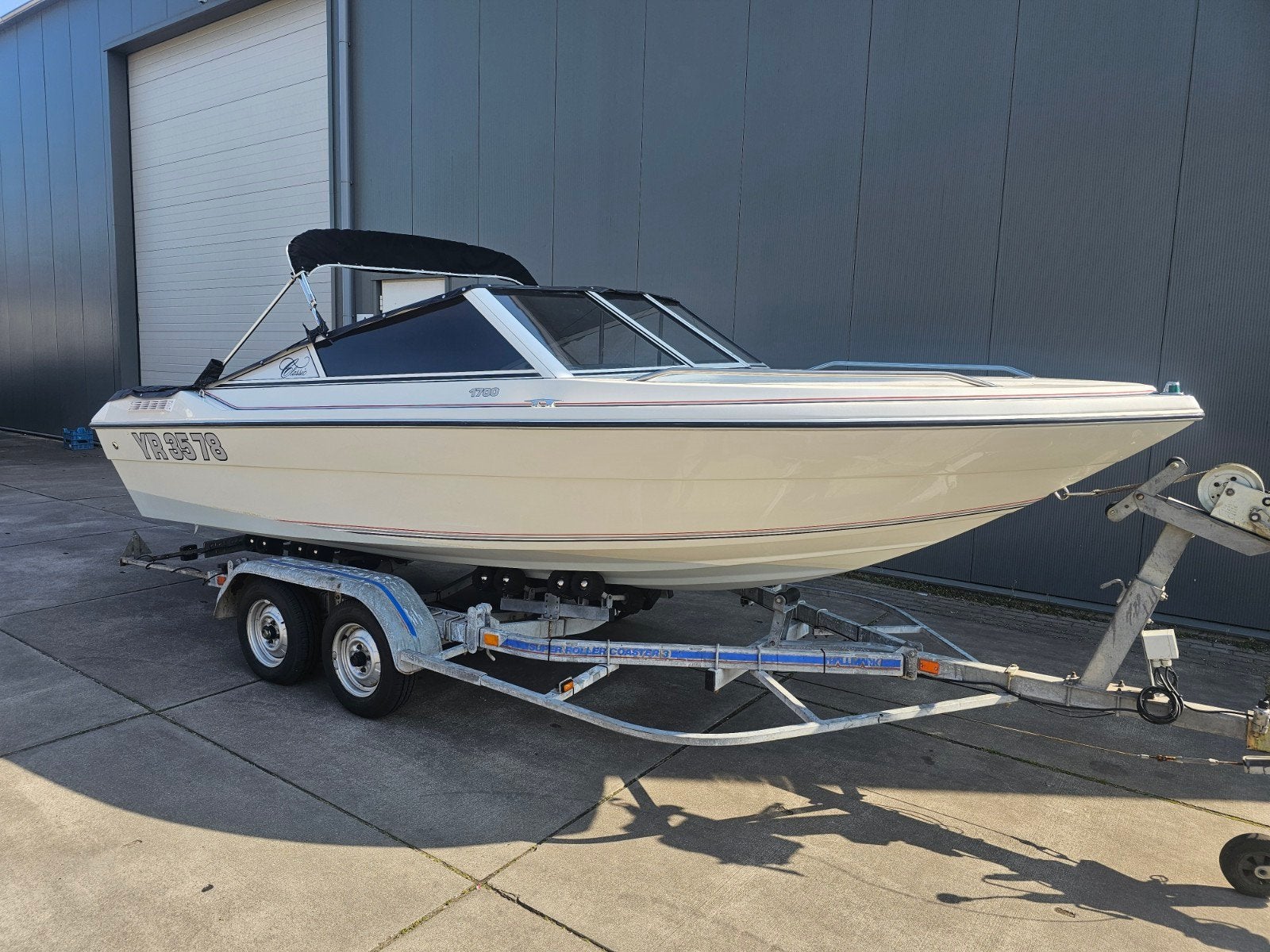 Renken classic 1700 volledig gerestaureerd 90s icoon, Watersport en Boten, Speedboten, 128 pk, 1.90 meter, Binnenboordmotor, 5 m