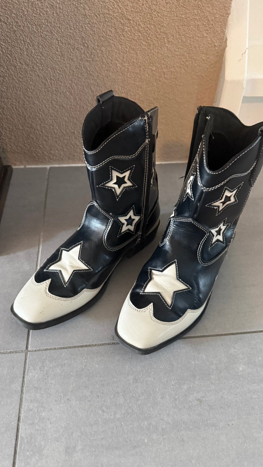 Cowboy laarzen maat 36, Meisje, Ophalen of Verzenden, Laarzen, Zo goed als nieuw