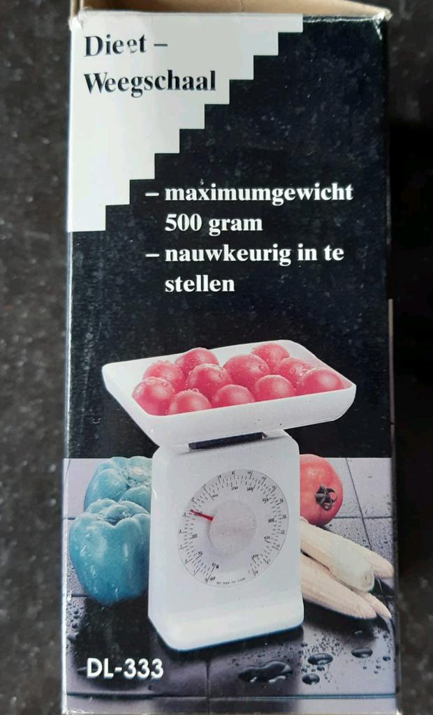 Nieuwe keukenweegschaal / dieetweegschaal, Overige typen, Ophalen of Verzenden, Nieuw