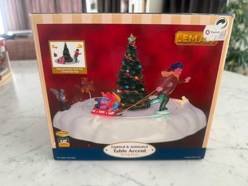IJsbaan voor Lemax kerstdorp, Ophalen of Verzenden, Zo goed als nieuw