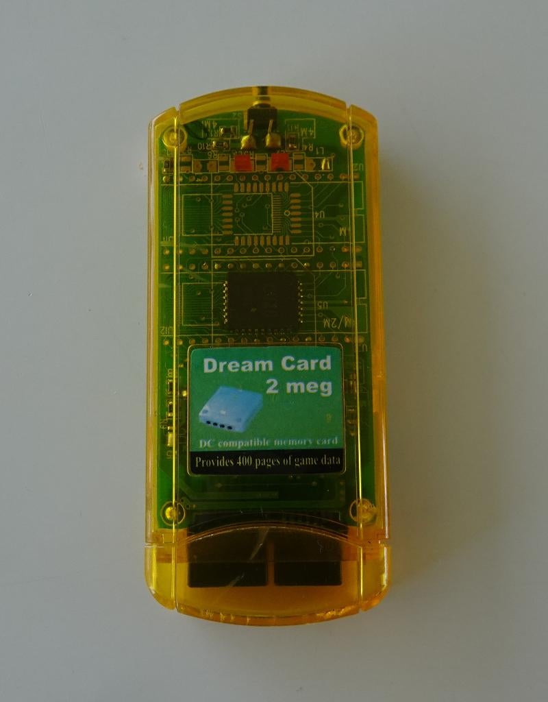 Dreamcard / Memorycard 2 Meg voor Sega Dreamcast, 1 speler, Ophalen, Zo goed als nieuw, Saturn of Dreamcast