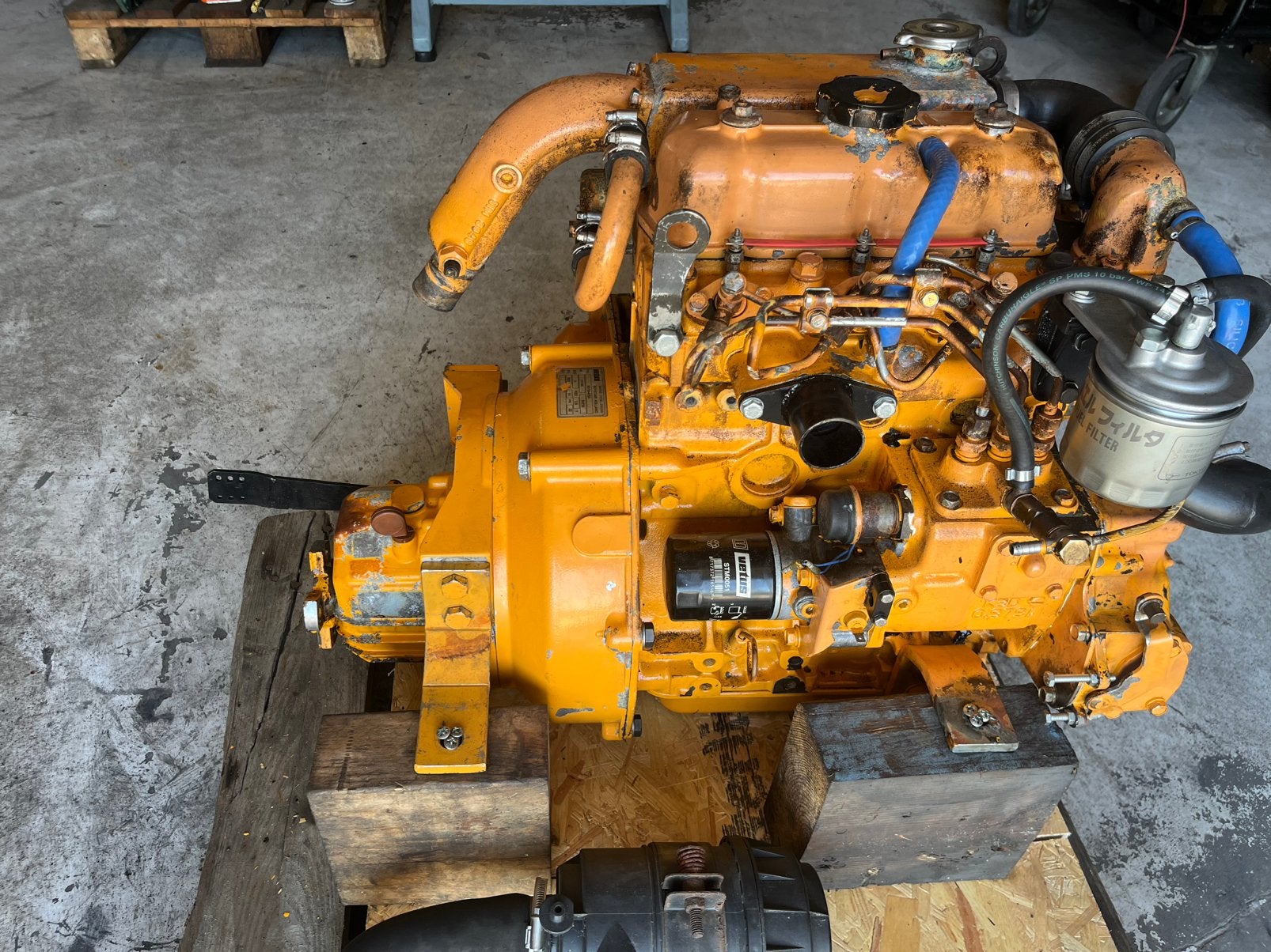 Vetus 3 cilinder Mitsubishi, Ophalen, Gebruikt, Dieselmotor, 1800 rpm of meer