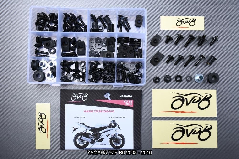 Kuip bouten set voor YAMAHA YZF R6 2008 - 2016, Verzenden, Nieuw