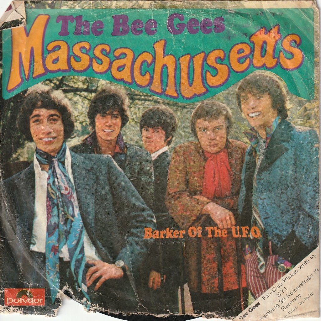 Bee Gees -Massachusettes & Barker Of the UFO 1967 fotohoes, Ophalen, Gebruikt, Pop