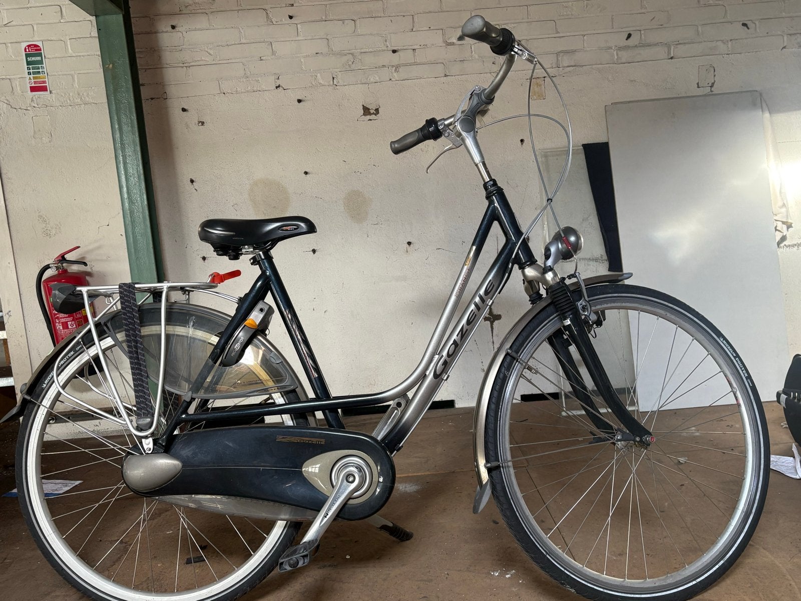 Gazelle Damesfiets 28 inch, 7 versnellingen, Versnellingen, Ophalen of Verzenden, Gazelle, 53 tot 56 cm