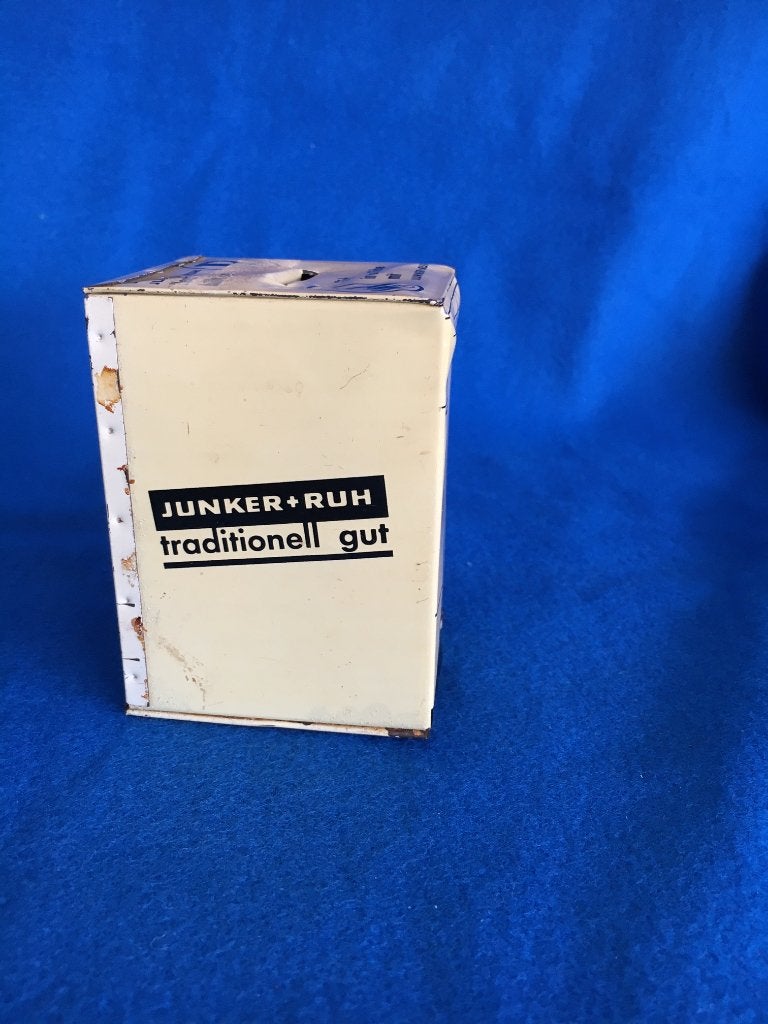 Oud blikken Spaarpot Junker Ruh (vintage wasmachine), Ophalen of Verzenden