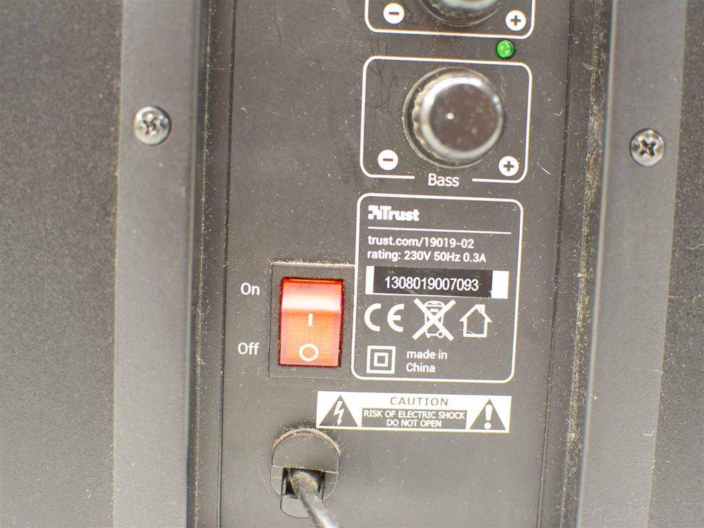 Trust Subwoofer 34406, Ophalen of Verzenden, Gebruikt, Overige merken