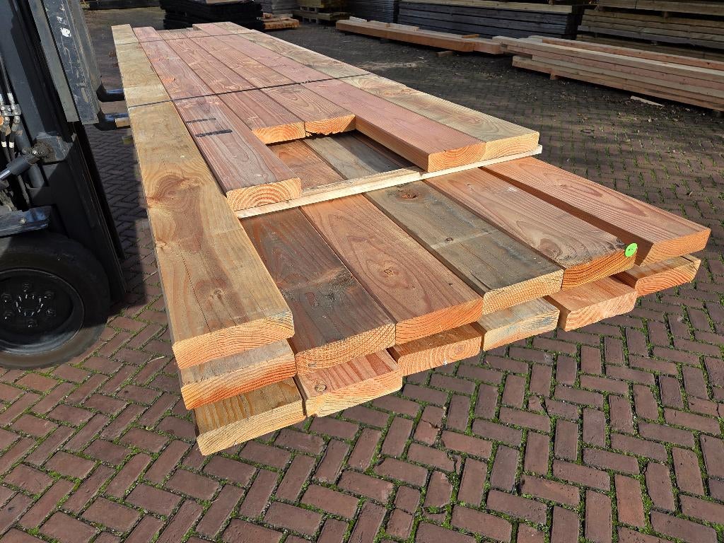 Douglas balken Geschaafd 4.5x16.0 cm - nr: TB67, Tuin en Terras, Palen, Balken en Planken, Ophalen, Nieuw, 250 cm of meer, Balken