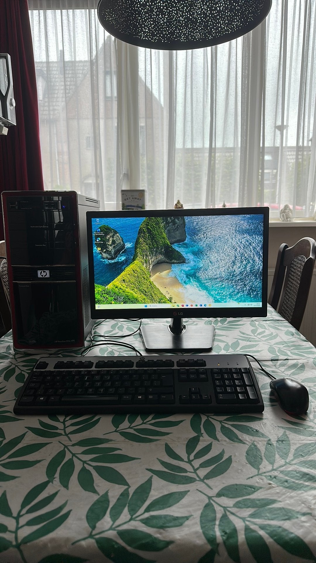 HP game- PC met Intel i7, 16GB RAM, SSD, Monitor, Ophalen, HDD, Zo goed als nieuw, Gaming