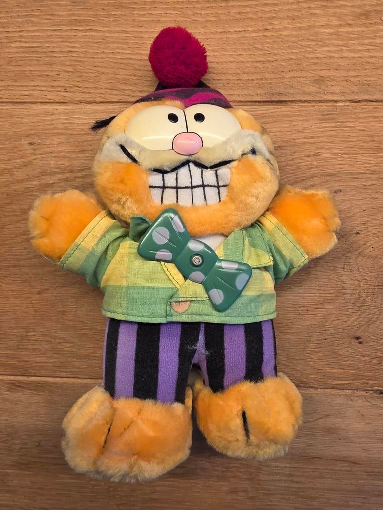 Garfield Knuffel als Clown, Ophalen of Verzenden, Gebruikt