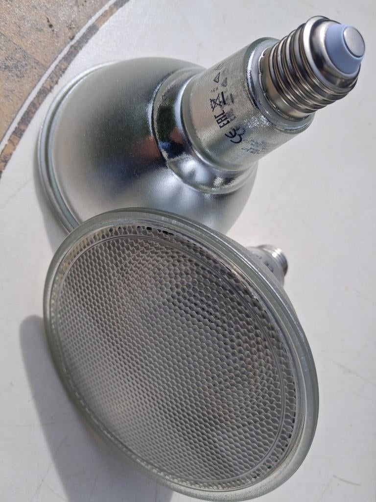 Osram Led Par spots E27 / 14.5W PAR38 30 graden 1035 lumen, Led-lamp, Gebruikt, 60 watt of meer, E27 (groot)