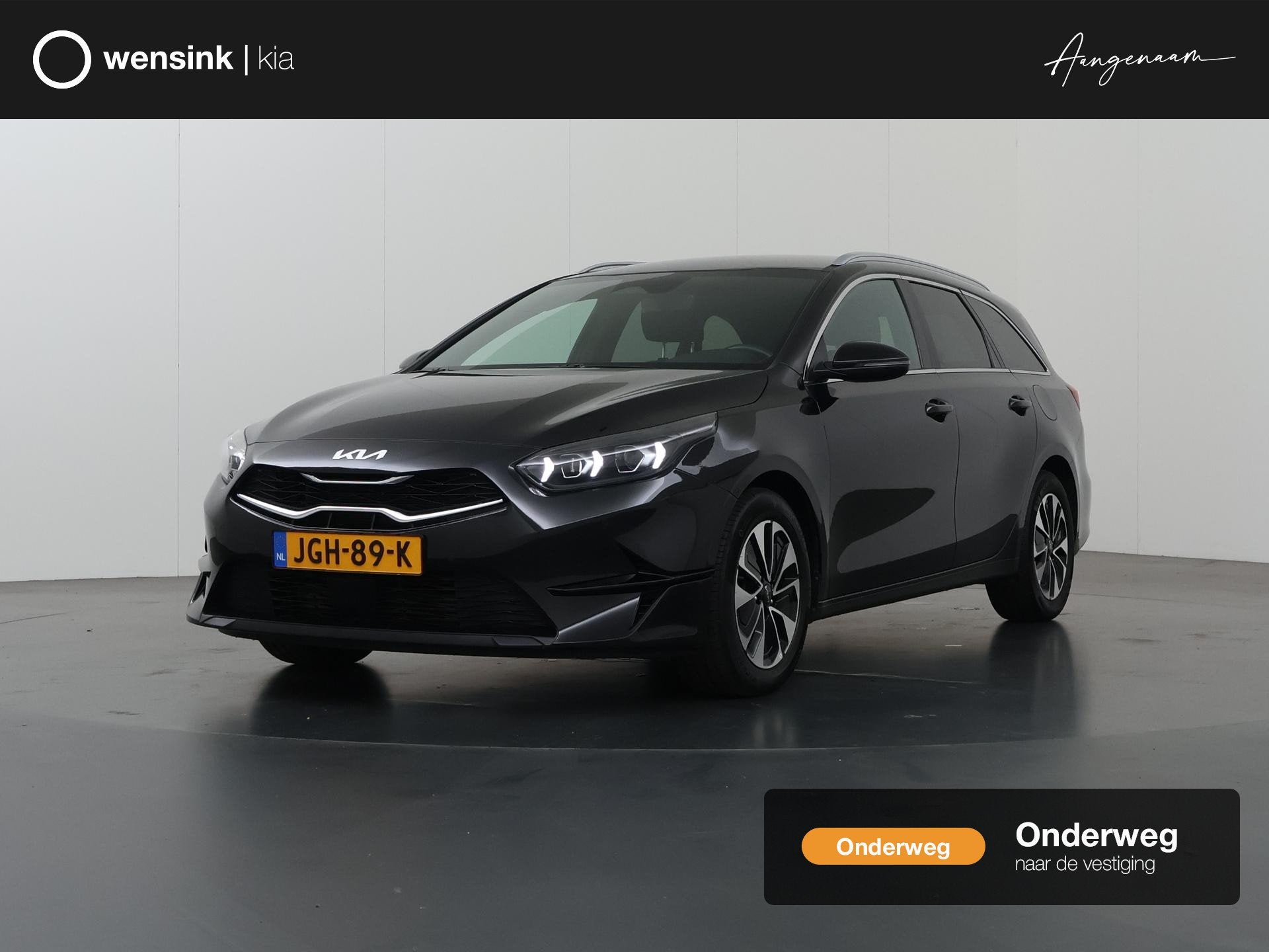 Kia Ceed Sportswagon 1.0 T-GDi MHEV Design Edition | Navigat, Auto's, Euro 6, 1309 kg, Zwart, Origineel Nederlands
