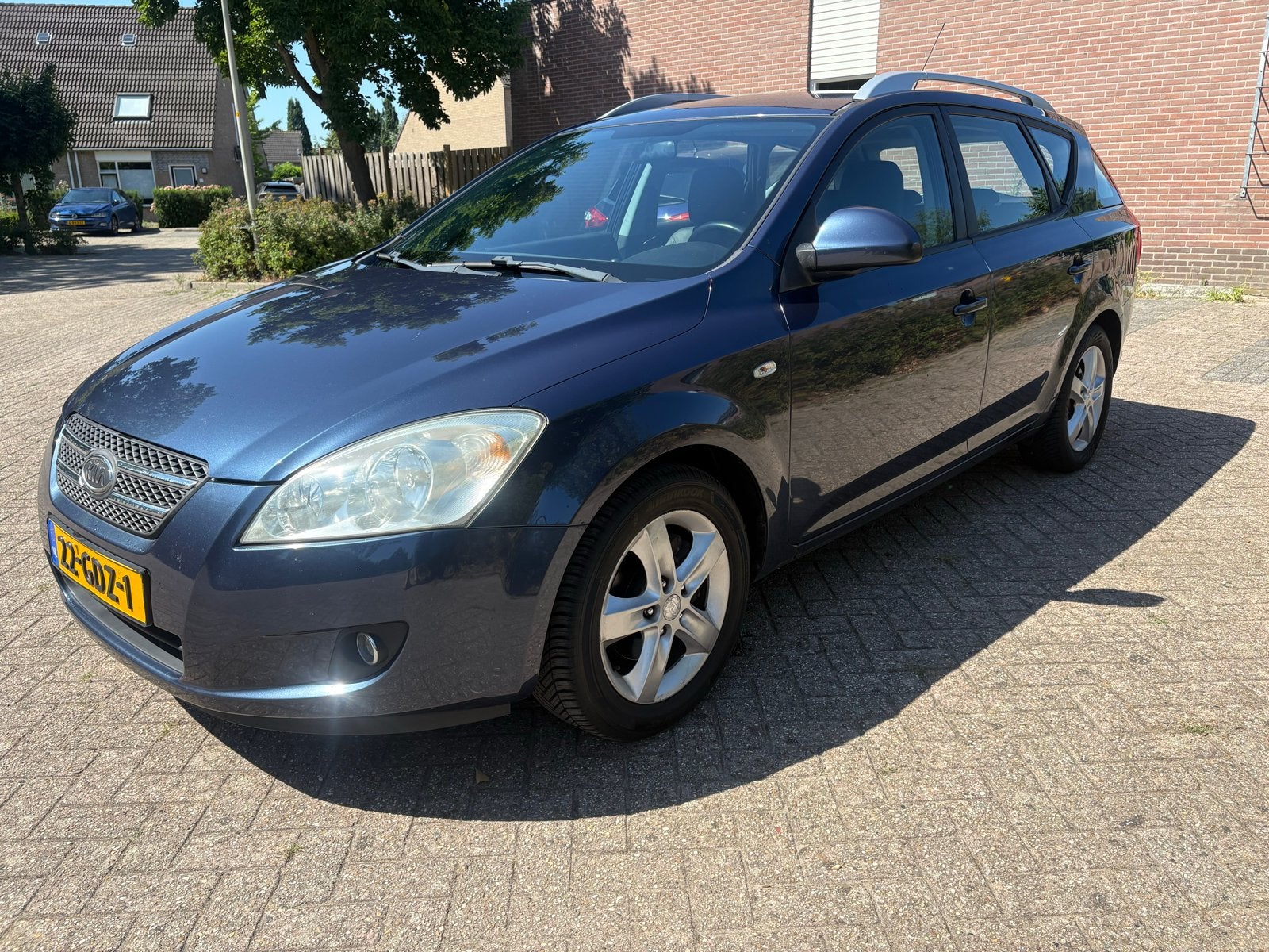 Kia (Pro) Cee d 1.6 Cvvt Sporty Wagon 2008 Blauw, Auto's, Voorwielaandrijving, 15 km/l, 1591 cc, 4 cilinders