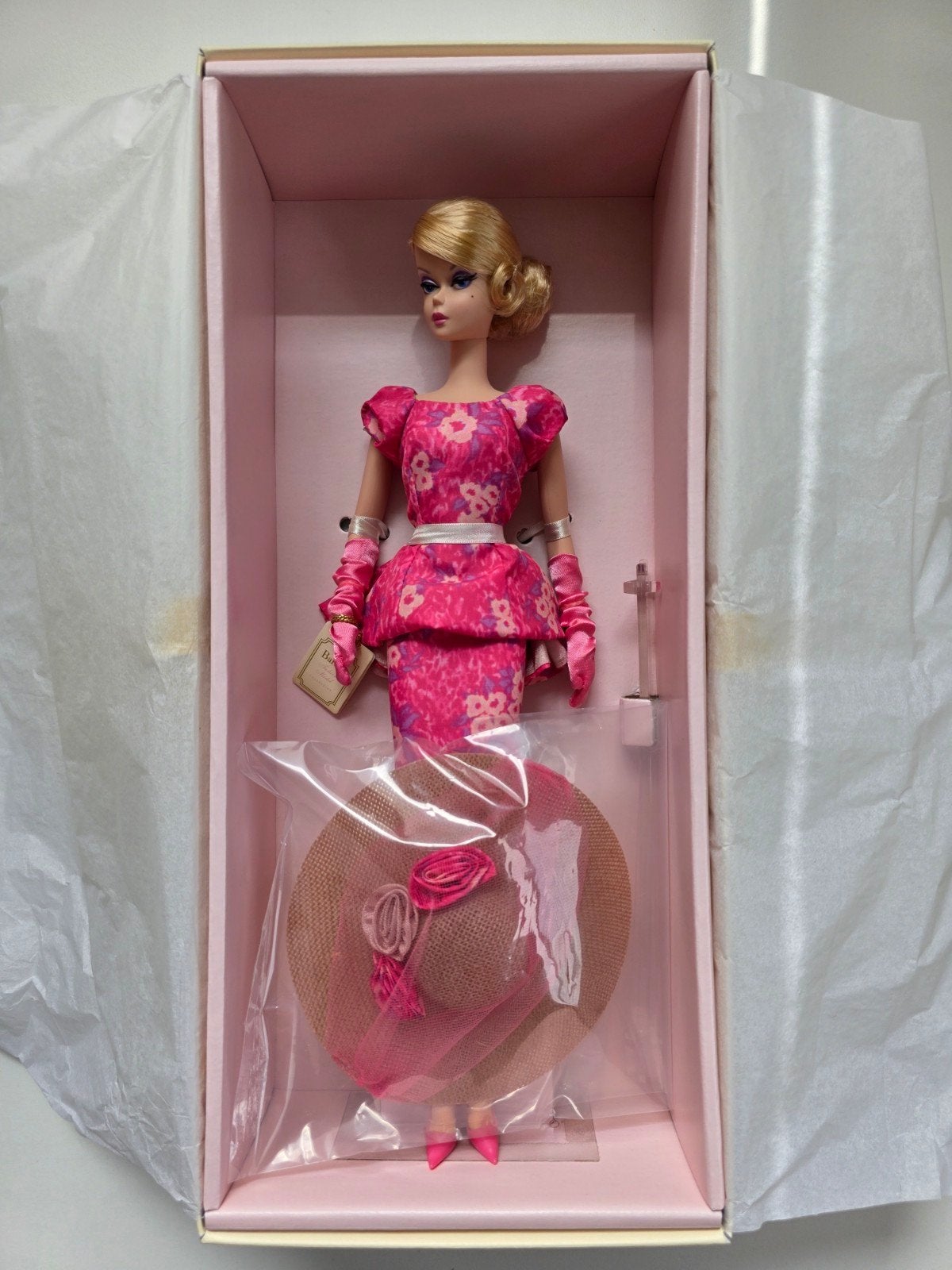 Barbie Silkstone Fashionably Floral 2014, Verzamelen, Ophalen of Verzenden, Zo goed als nieuw