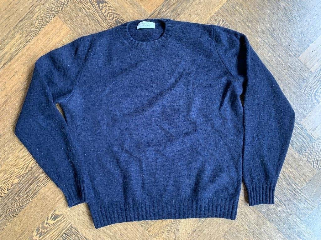 Trui Lana wol Filippo de Laurentiis blauw maat S / 46 zgan!, Blauw, Ophalen of Verzenden, Gedragen, Filippo de Laurentiis