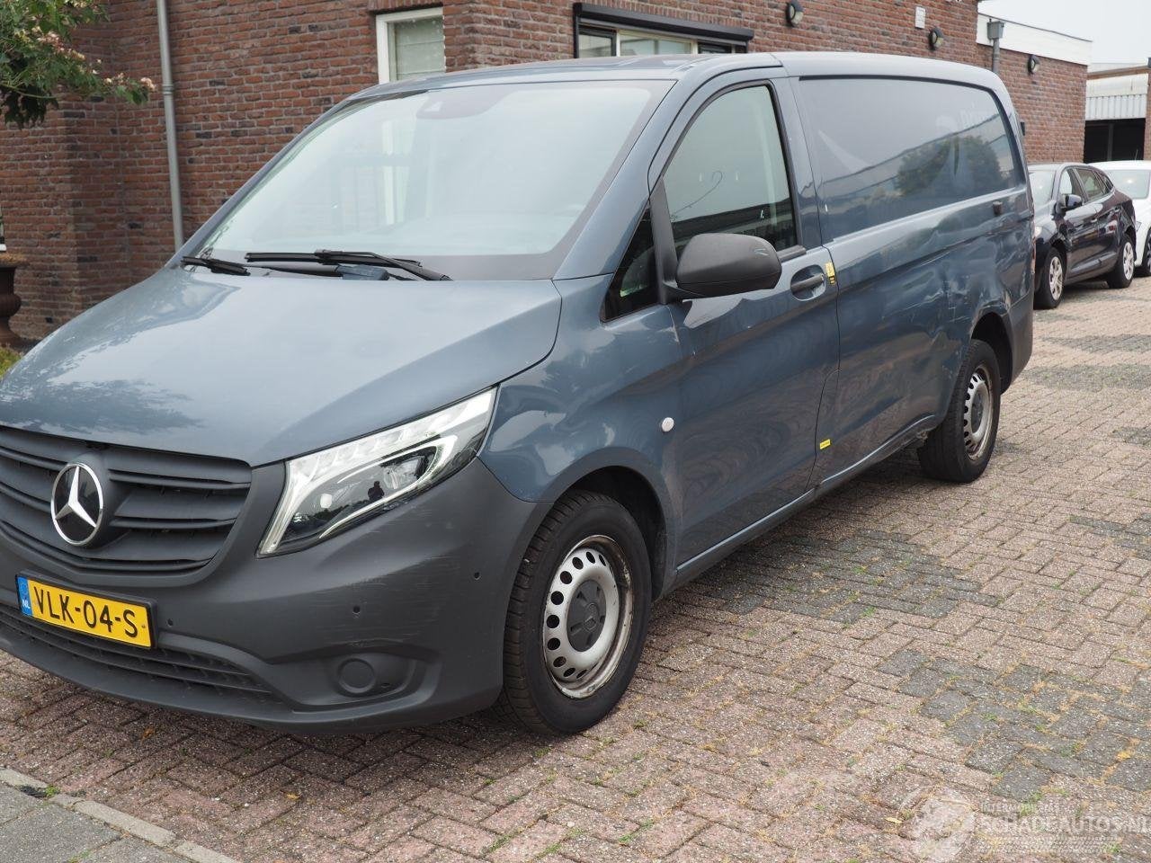 Mercedes-Benz Vito 110 CDI Funtional Lang (bj 2021), Auto diversen, Schadeauto's, Overige carrosserieën, Mercedes-Benz, Zilver of Grijs