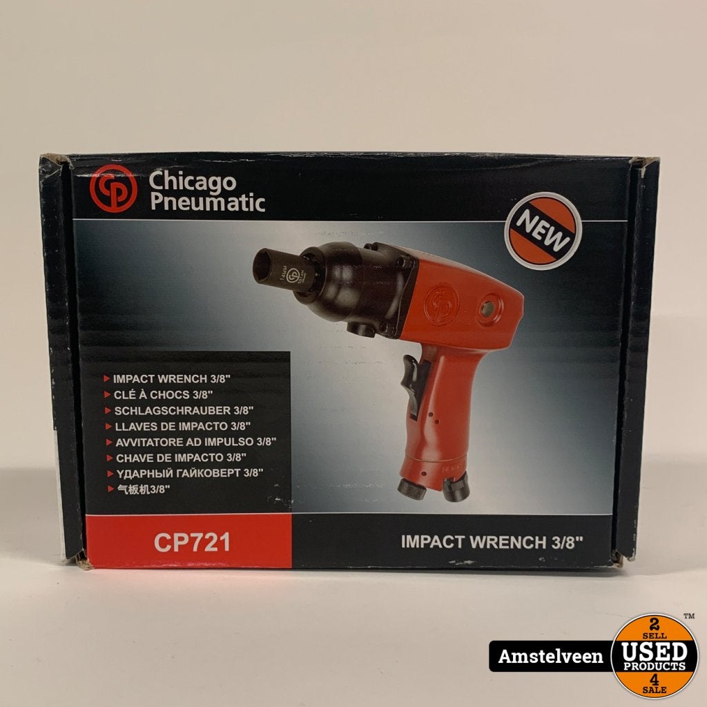 Chicago Pneumatic Pneumatische slagmoersleutel 3/8 CP721 | N, Flex Ltd., Nieuw, https://flex.com/contact-us, Nobelstraat 10, 5807 GA Oostrum LB, Limburg, Nederland
