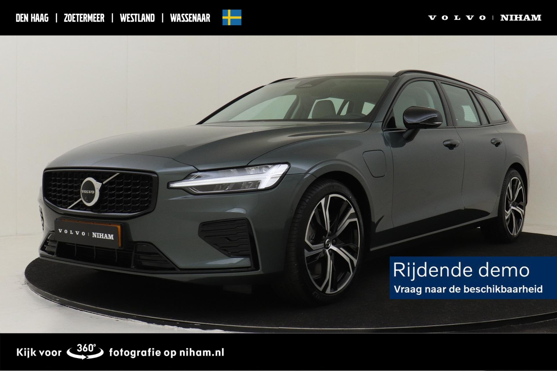 Volvo V60 T8 PLUG-IN HYBRID AWD PLUS PERFORMANCE ED. DARK -H, Automaat, 12 maanden, Euro 6, 4 cilinders