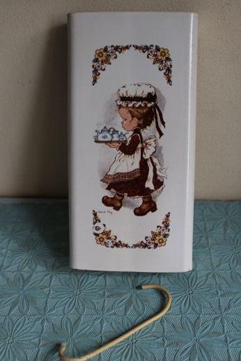 Vintage keramische waterverdamper van Sarah Kay, Verzamelen, Retro, Ophalen of Verzenden, Huis en Inrichting