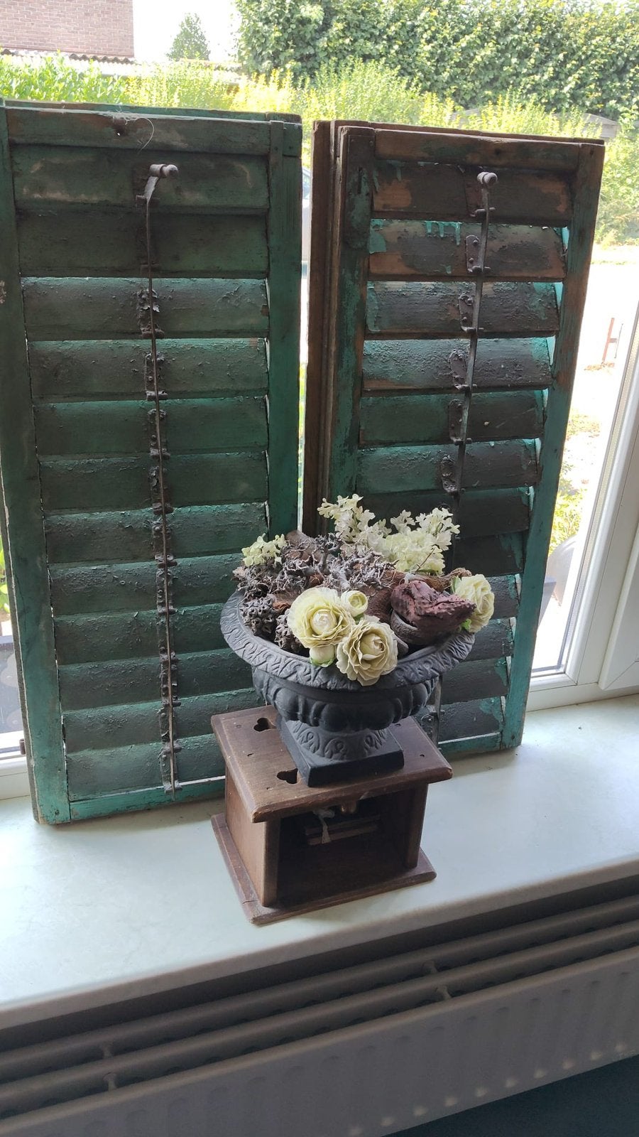 2  oude luiken, Tuin en Terras, Ophalen